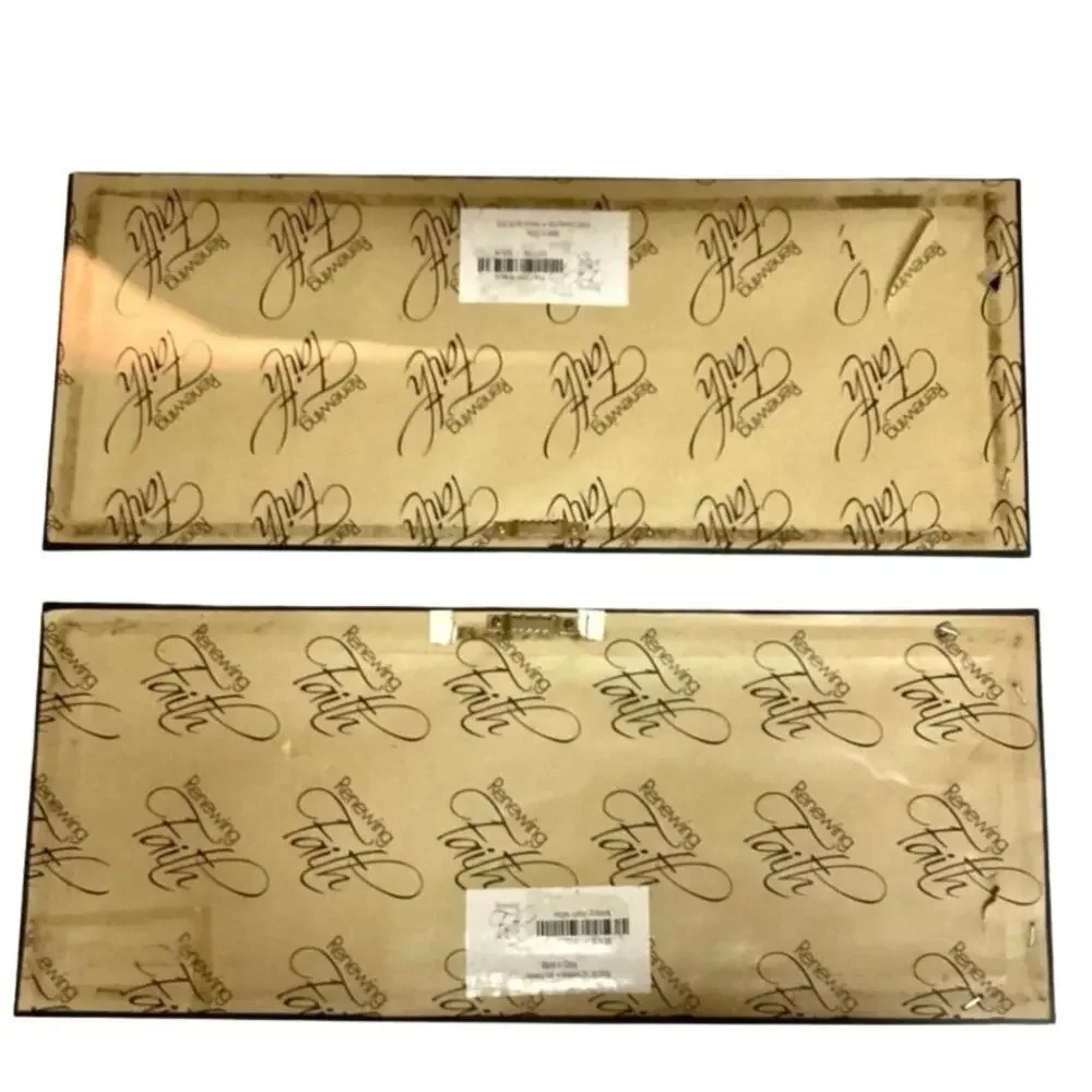 Set of 2 Matching Wall Art Pieces by Renewing Faith